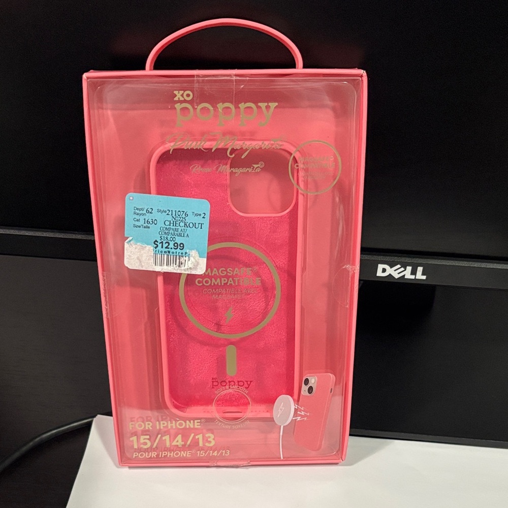 Pink iPhone 15/14/13 Case